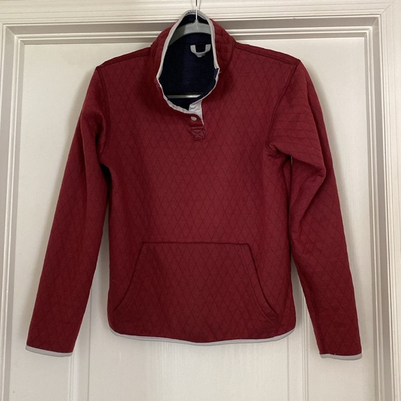 Reversible Pullover Sweater With Front Hand Warmer - Picture 4 of 4